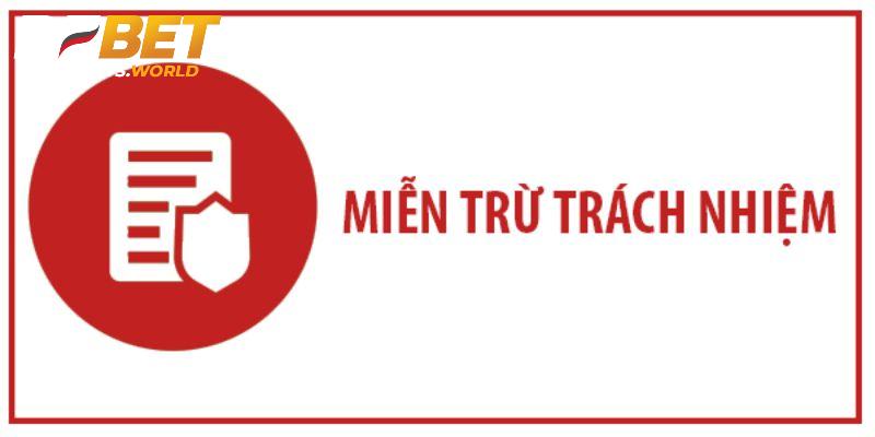 Chi tiết miễn trừ trách nhiệm cho nhà cái